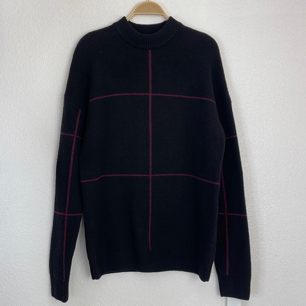 Crewneck Sweater KARL LAGERFELD PARIS M
Window Pane Crewneck Sweater